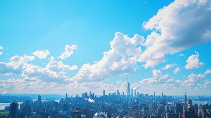 Beautiful landscape and cityscape building, city skyline, cityscape