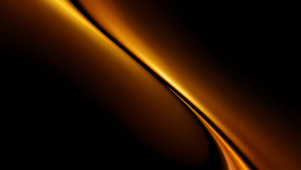 Abstract gold and black swirl background image