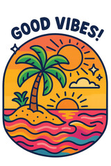 tropical_island_pink_ocean