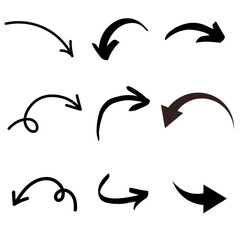 This name avoids a colon and reflects the content (icons of Halloween and arrows), style (vector, black and white), and format (set) Let me know if you'd like variations or shorter versions