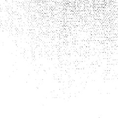 Abstract grunge black and white distressed texture overlay effect vector design element