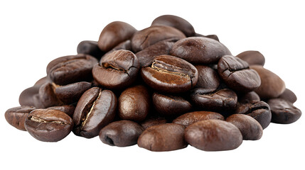 Close-Up of Roasted Coffee Beans