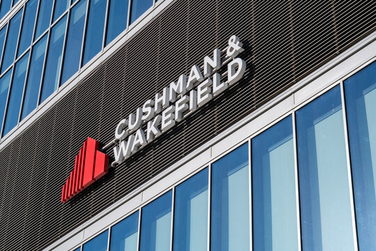 Warsaw, Poland - May 01, 2025: Cushman & Wakefield