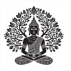 Obraz premium Buddha Tree 