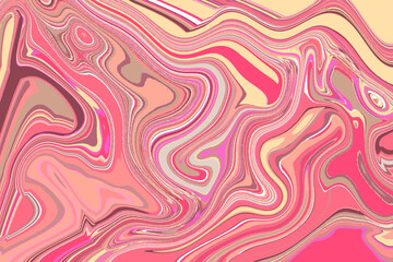 レトロなマーブル模様 1-4-16