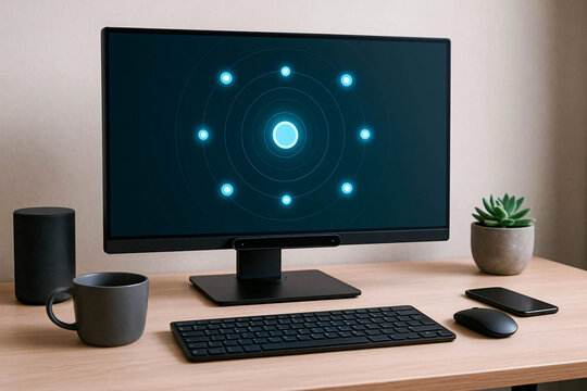 Eye-Tracking Desktop Interface