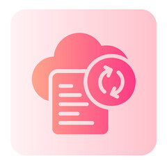 backup gradient icon
