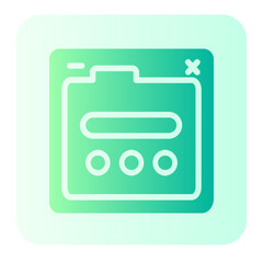 browser gradient icon