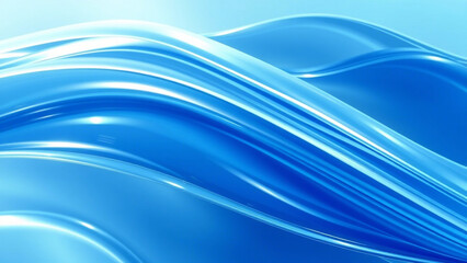 abstract blue wave