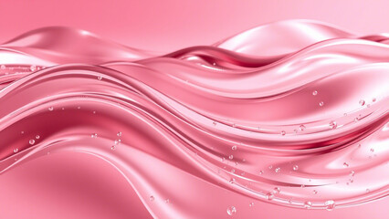 abstract pink background with waves