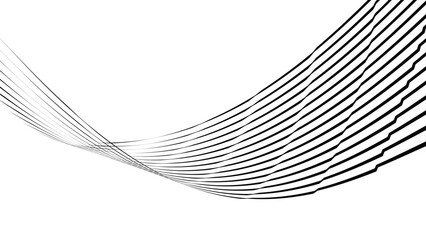 Vector abstract geometric seamless pattern with wave fading lines, tracks, halftone stripes. Extreme sport style illustration, urban art. Trendy monochrome graphic texture. Stylish sports pattern