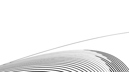 Vector abstract geometric seamless pattern with wave fading lines, tracks, halftone stripes. Extreme sport style illustration, urban art. Trendy monochrome graphic texture. Stylish sports pattern