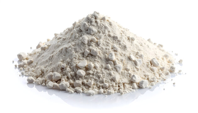 Lanthanum Powder in Small Pile with Light Texture
