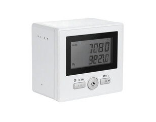 Fototapeta premium White Digital Kitchen Timer with Magnetic Back and Large Display