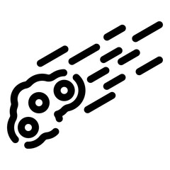 meteorite icon © alfanzed