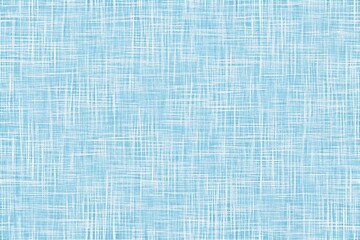 Seamless light blue and white textured fabric background pattern for design projects