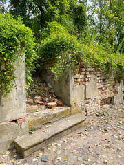 Poland, June 10, 2022: The town of Kostrzyn nad Odra (which belonged to Germany until 1945), which...