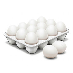 eggs in a white bowl