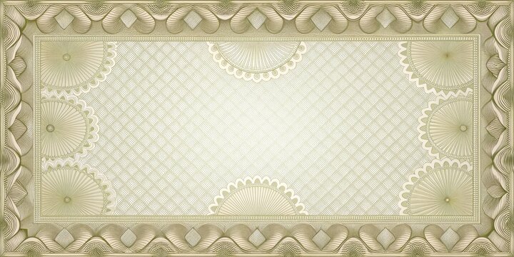Diploma background with guilloche design in multiple layers for easy editing, featuring a subtle metallic sheen and intricate patterns , security, layering