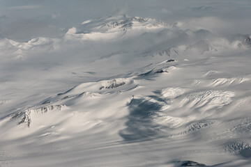Beautiful landscape view of Antarctica
