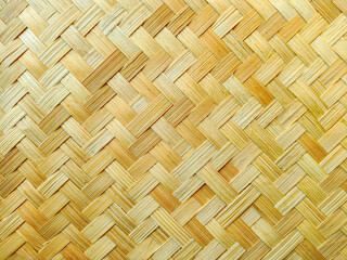 Close-up of traditional bamboo weave texture. Perfect natural background for eco-friendly product...