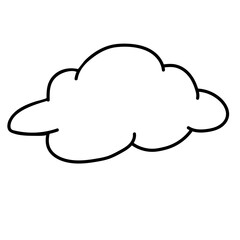 Cloud Shape Doodle