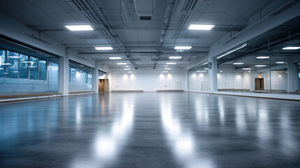 Fototapeta premium Equipment and exercise machines in the fitness center modern gym for sports, fitness and yoga. Healthy lifestyle, life on sports, maintaining a figure in a slim body