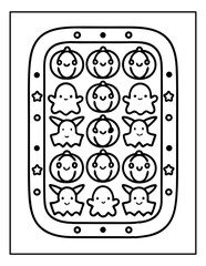 hand drawn coloring pages for kids