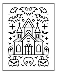 hand drawn coloring pages for kids