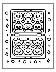 hand drawn coloring pages for kids