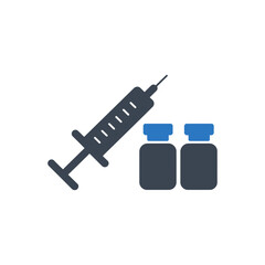 Syringe and Vials Icon