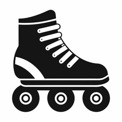 roller skates isolated on white