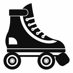 roller skates on a white background