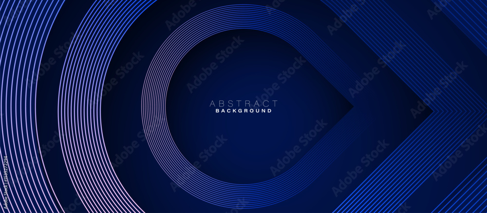 Poster abstract geometric circle and triangle lines background. vector illustration