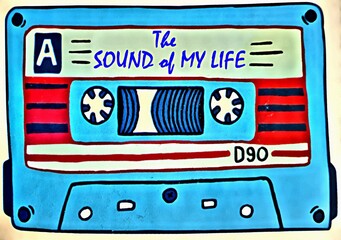 Memories of a period of our life can also be grouped together in an audio cassette like this one.