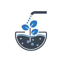 Plant Watering Icon