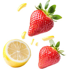strawberry and lemon	