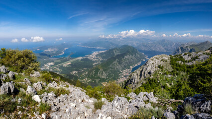 die Bucht von Kotor
