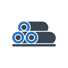 Rolled Towels Icon