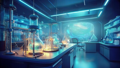 innovative scientific and medical research in the lab