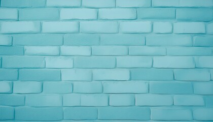 brick wall painted with pale blue paint pastel calm tone texture background brickwork and stonework flooring interior rock old pattern clean concrete grid uneven bricks design stack backdrop