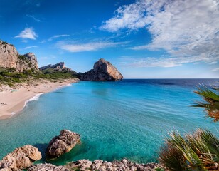 Fototapeta premium torrent de pareis beach on the island of mallorca