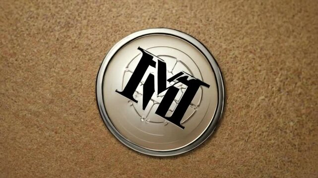 initial M letter