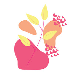 Boho Aesthetic Leaf Ornament