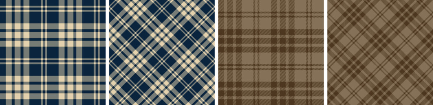 Burberry plaid pattern for dress check, gingham ,flannel skirt, tablecloth other modern and fashion print.