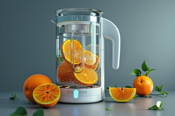 ultra HD image of Versatile Juicer and High-Power Blender Combination