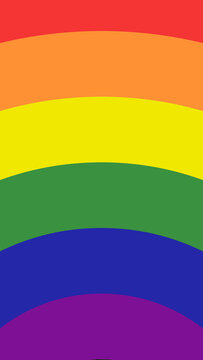 Rainbow Pride 2D and 3D Vertical Transitions 1 MOGRT 517