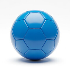 ball, soccer ball, blue ball, soccer, soccer, white background