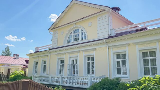 The museum-estate of the composer P.I.Tchaikovsky on fine summer day