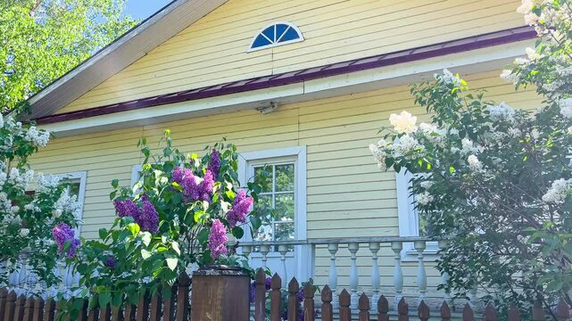 The museum-estate of the composer P.I.Tchaikovsky on fine summer day
